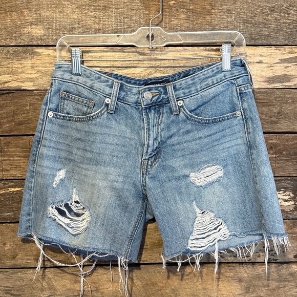 💰BOGO FREE Lucky Brand Factory Distressed Boyfriend Jean Shorts - Picture 4 of 8